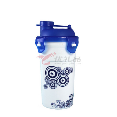 青花瓷高嘴密封杯 350ML