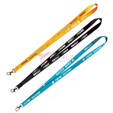 水滴钩长细涤纶手机胸卡证件挂绳织带 