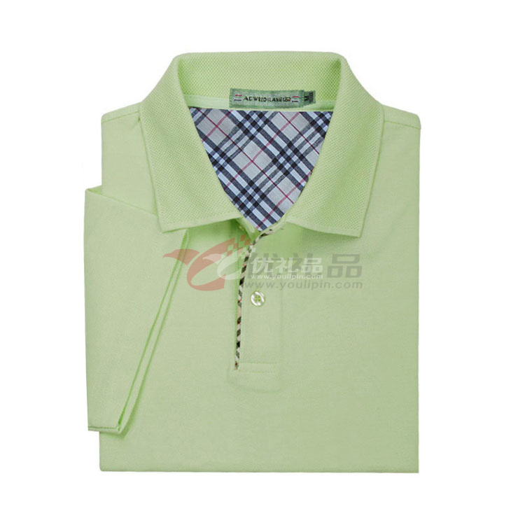 260g精梳全棉短袖翻领文化衫/polo衫定制