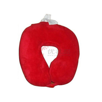 家车两用 绒布电动颈部按摩枕/U型枕