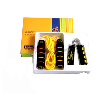 Easysport时尚运动两件套（轴承跳绳+握力器）