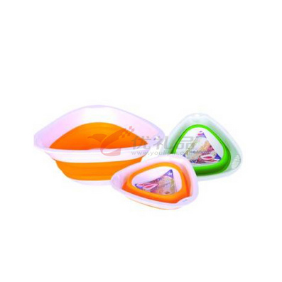 三角折叠洗米筛伸缩滴水筛