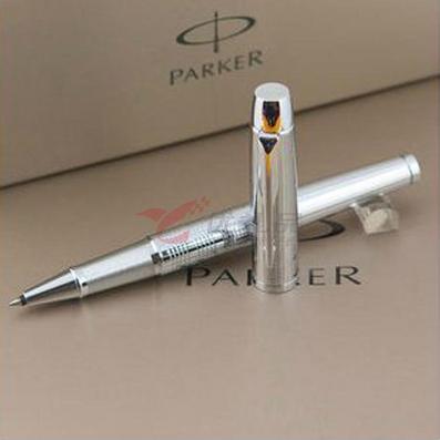 派克笔PARKER/IM豪华闪亮铬格子纹签字笔 