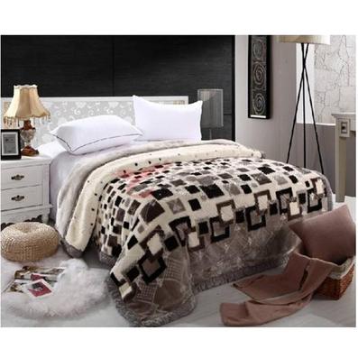 小梦羊拉舍尔皇家贵族毛毯定制