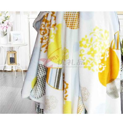 张柏芝代言南方寝饰时尚印花毛毯定制