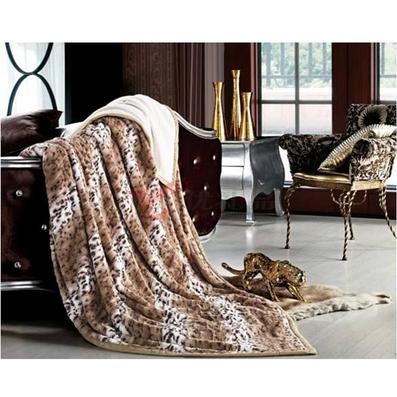 张柏芝代言南方寝饰尊荣富贵毛毯定制