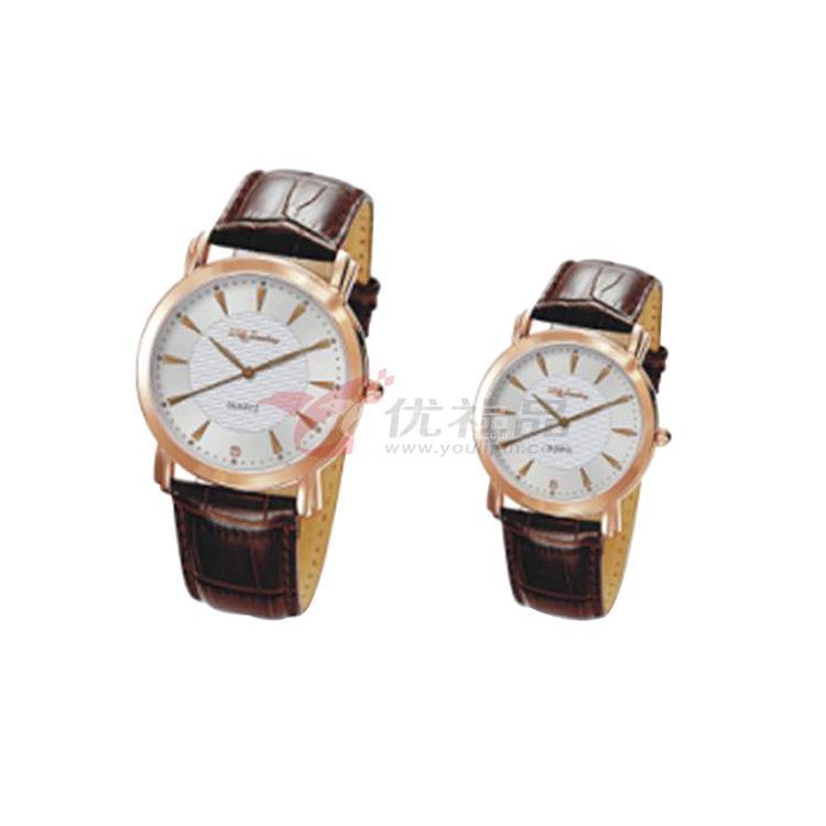 高档商务男女手表定做 添加LOGO