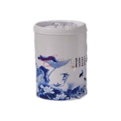 圆形大号荷花易扣罐定制
