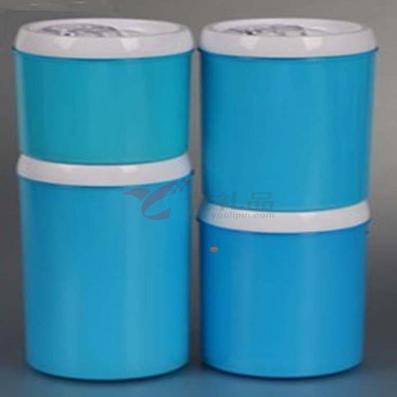 圆形双层易扣罐四件套定制