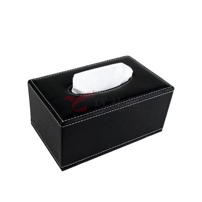 长方形皮质纸巾盒 优质中号抽纸盒 车用 礼品 定制