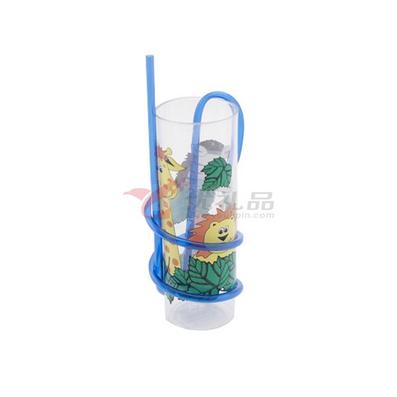 透明吸管水杯定制