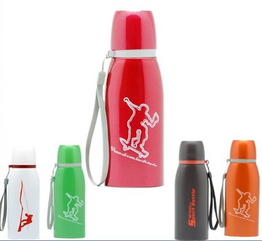 贵族真空扁形运动水壶