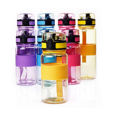 水精灵随行水杯 便携带户外车载塑料杯批发 PC杯广告定制LOGO