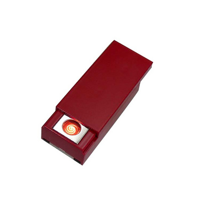USB充电打火机 防风电子点烟器定制