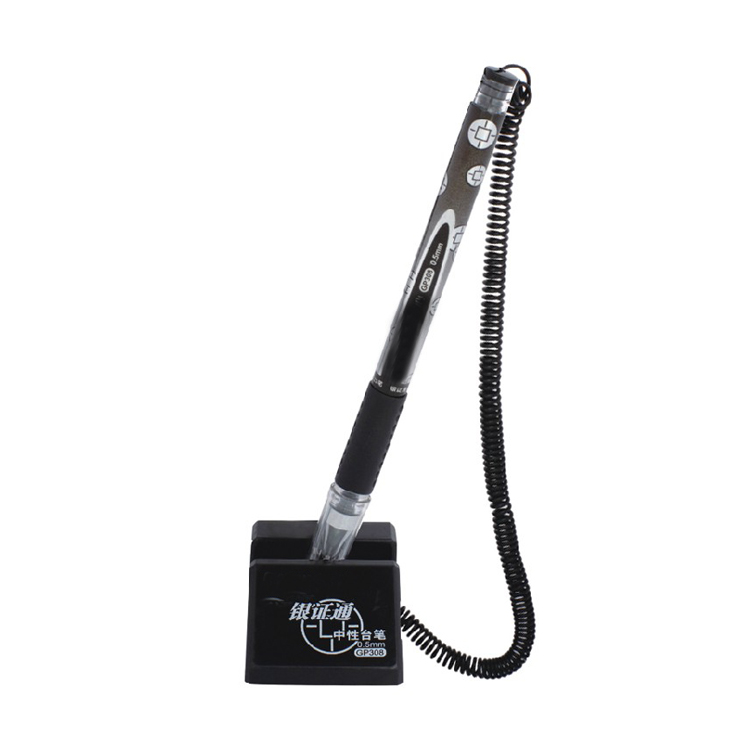 耐用型中性笔 台笔 0.5MM 黑色
