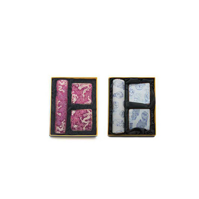 云锦鼠标垫 杯垫套装定制