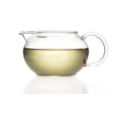 扁苹果茶海 耐热玻璃公道杯 功夫茶具定制