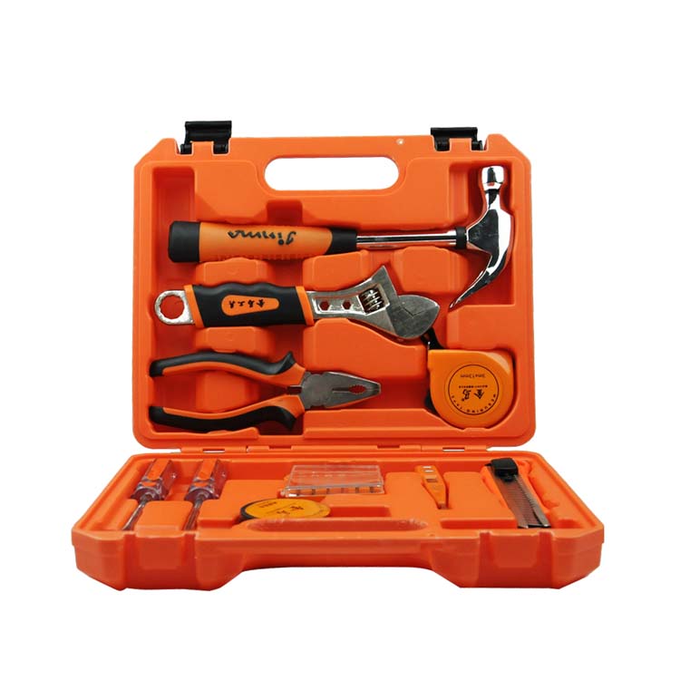 高档家用组合工具 五金工具箱 金马工具16件组合套装定制