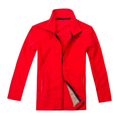 长袖加厚抓绒衣 冬季保暖绒衣定做