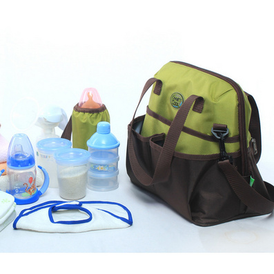 绿色多功能保温包 保温袋 妈咪包 冰包 加厚牛津布 背奶包定制