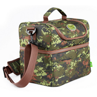 迷彩双层野餐包 户外保温包袋 车载保温包定制