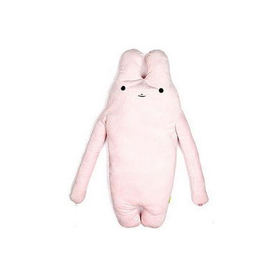 爱面条兔抱枕靠垫大号定制