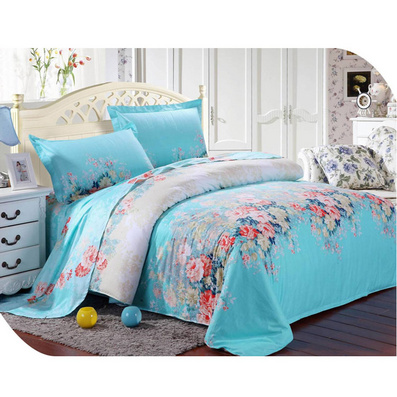 全棉环保印花四件套 爱丽丝