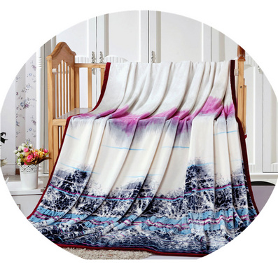 盛世九福丝绒毯 