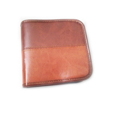 经典仿皮CD包 32片装光盘包 光盘包 光碟包 棕色