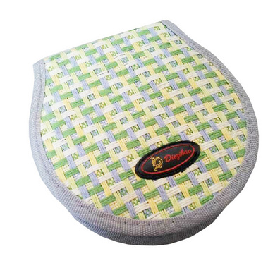 8字形 编织32片装草席CD包 半圆形收纳包 