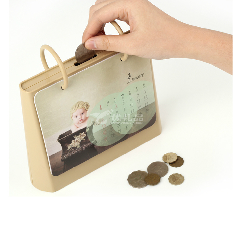相框创意礼品baby趣味摆件储蓄/钱罐台历定制