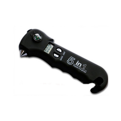 5合1多功能数显胎压计 胎压表 测压仪