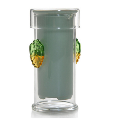 汝窑茶具 汝瓷红茶硝子 整套功夫茶具双耳杯茶壶泡茶器礼盒装