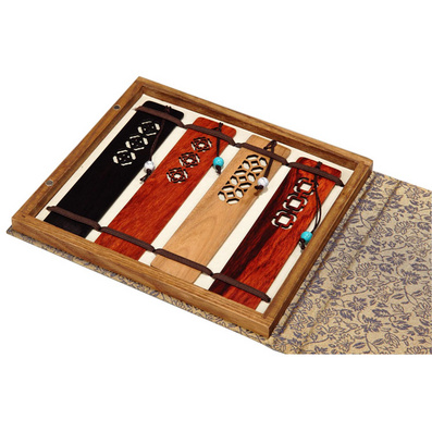 梅兰竹菊窗棂书签四件套装