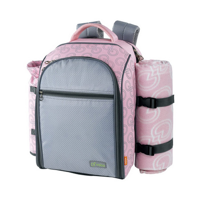 便携双肩野餐包 两人份野餐包定制