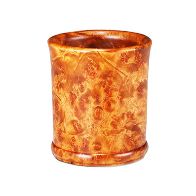 瘿木圆笔筒  中国风设计