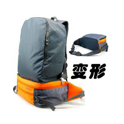 大黄蜂变形背包腰包 多功能背包双背包定制