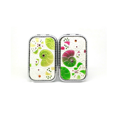 折叠高档化妆镜 方形化妆镜 方型镜定制