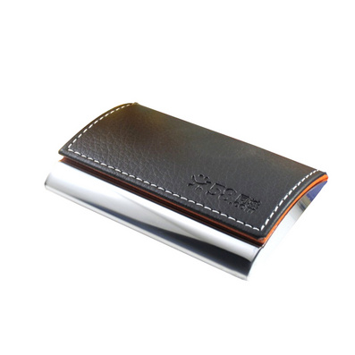 精品金属名片盒皮名片夹片包定制