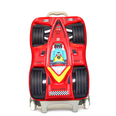 EVA压模卡通赛车个性拉杆箱小学生行李箱小朋友旅行箱