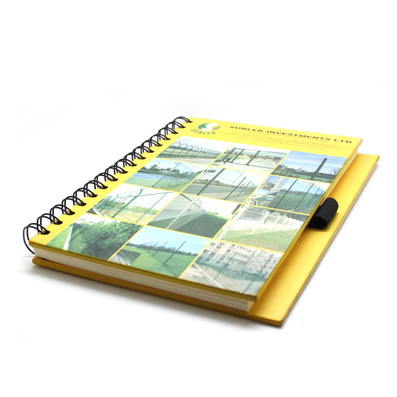 硬纸封皮线圈笔记本