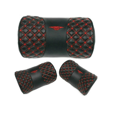 红酒定型枕 车用护颈枕 立体颈枕定制