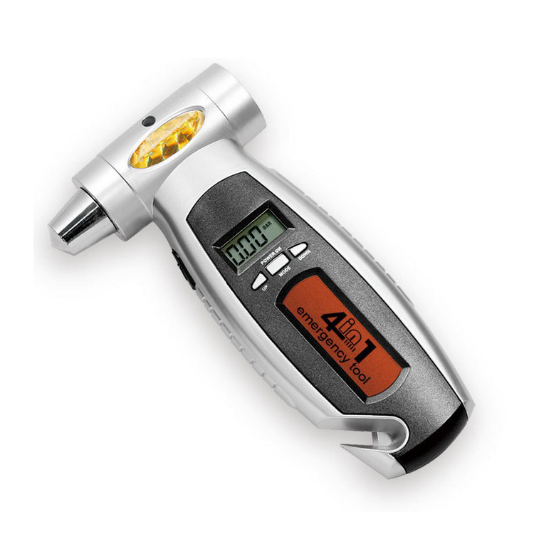 多功能四合一胎压计 胎压表 测压仪 胎压仪