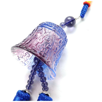 福缘琉璃 车挂饰 高档汽车内饰用品 礼品 幸福铃铛