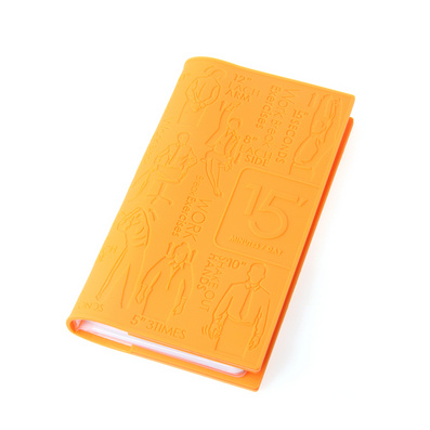 Stylor/法国花色硅胶三格卡包定制