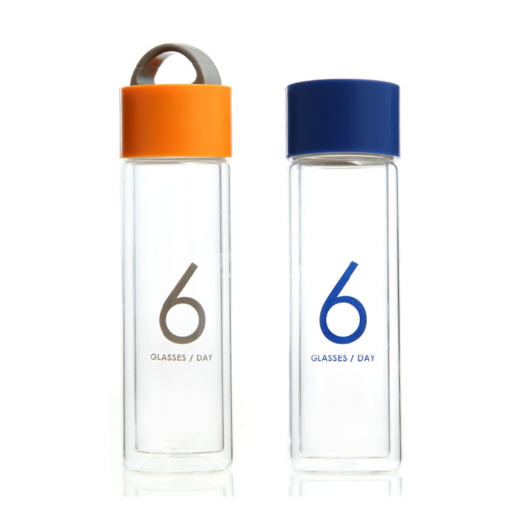 Stylor/法国花色6杯水保温防漏随身双层无铅玻璃带盖茶水杯定制 Stylor/法国花色6杯水保温防漏随身双层无铅玻璃带盖茶水杯定制