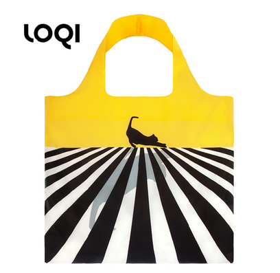 LOQI 春卷包│摩登系列新潮包 折叠包 购物袋 单肩斜跨大包 