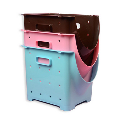 日式水果收纳框 多功能收纳箱 可叠加果蔬箱定制