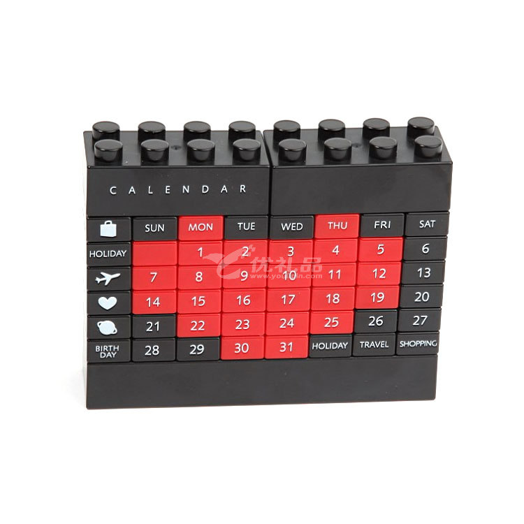 台历 DIY万年历 积木台历 桌面台历 台历 DIY万年历 积木台历 桌面台历
