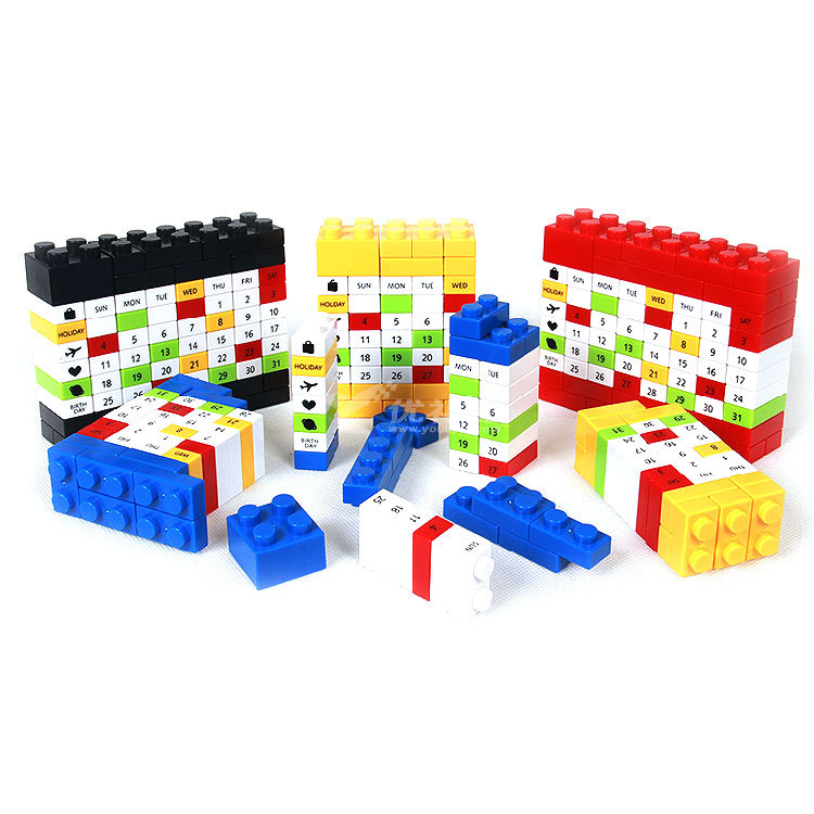 台历 DIY万年历 积木台历 桌面台历 台历 DIY万年历 积木台历 桌面台历
